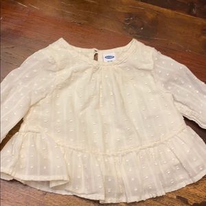 White Old Navy blouse